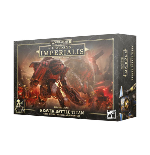 Legions Imperialis - Reaver Battle Titan with melta cannon and chainfist