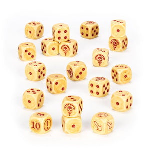Warhammer : The Old World Tomb Kings dice set
