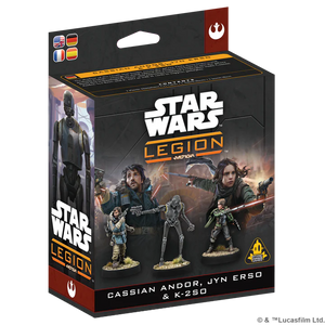 Star Wars: Legion – Cassian Andor, Jyn Erso & K-2SO