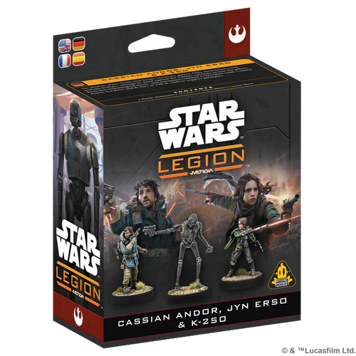 Star Wars: Legion – Cassian Andor, Jyn Erso & K-2SO