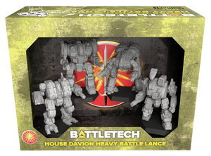 Battletech - House Davion heavy battle lance