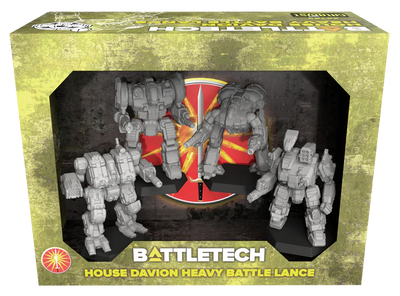Battletech - House Davion heavy battle lance