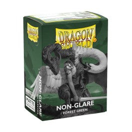 Dragon Shield Sleeves: Standard Matte Non-Glare - Forest Green
