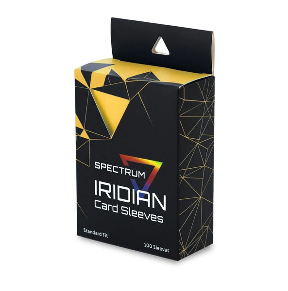 Iridian Card Sleeves - Yellow