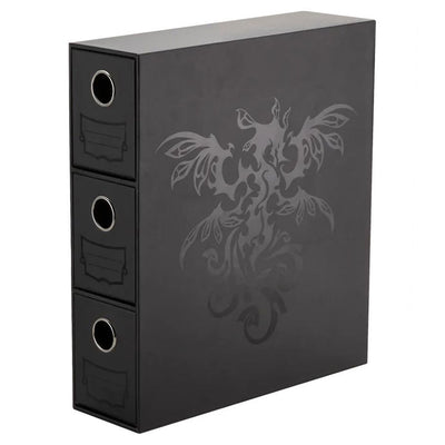 Dragon Shield Fortress: Card Drawers - Black