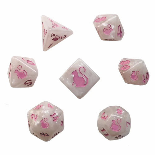 Marie Kitty Clacks Dice Set