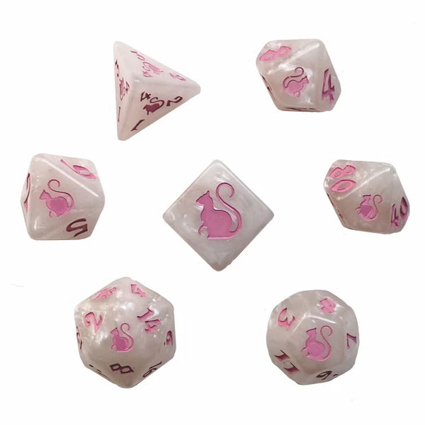 Marie Kitty Clacks Dice Set