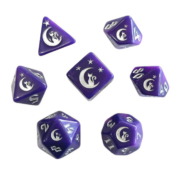 Moonbeam Dice Set