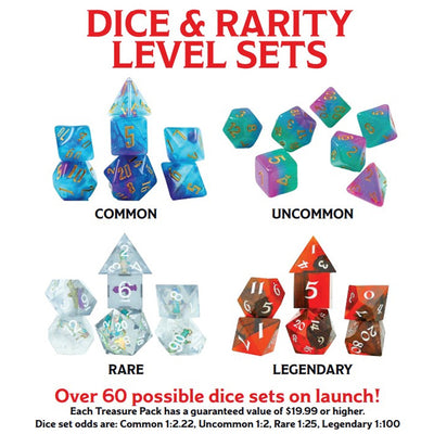 D&D Acererak's Treasure : dice set