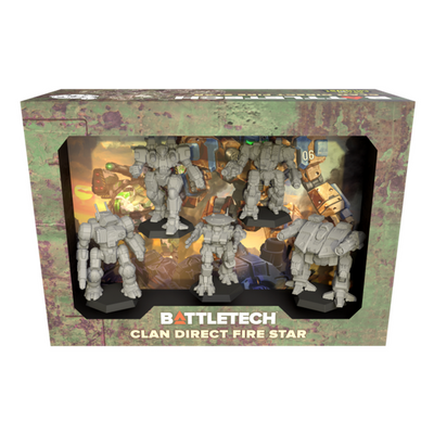 Battletech Mercenaries - Clan direct fire star