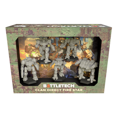 Battletech Mercenaries - Clan direct fire star (pre-order)