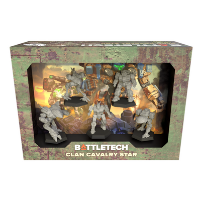 Battletech Mercenaries - Clan cavalry star
