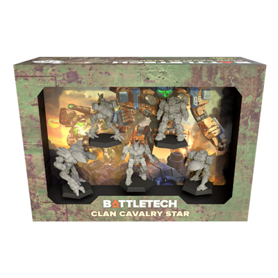 Battletech Mercenaries - Clan cavalry star (pre-order)