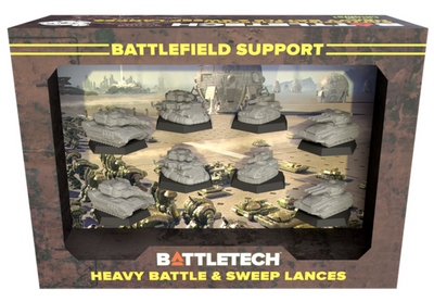 battlefield support : heavy battle & Sweep lances
