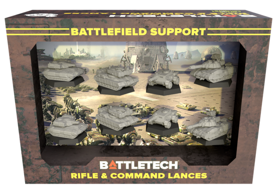 battlefield support : rifle & command lances – Alpha Omega Hobby