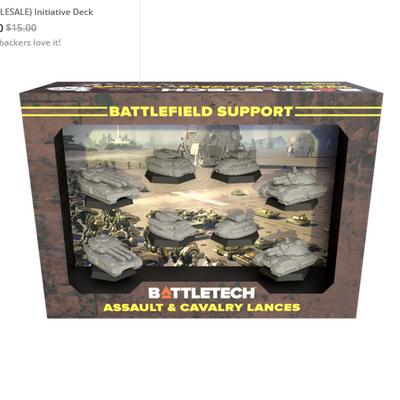 battlefield support : assault & cavalry lances