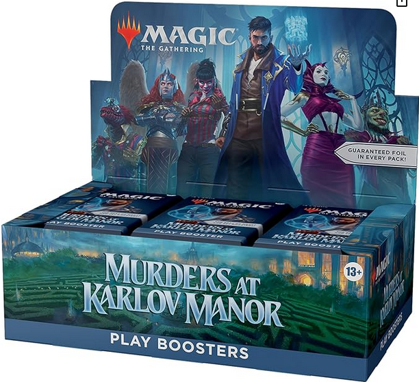 MtG: Murders at Karlov Manor - Play Booster Box Alpha Omega Hobby MtG: Murders at Karlov Manor - Play Booster Box Alpha Omega Hobby