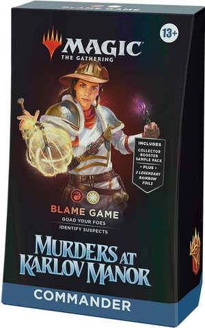 MtG: Murders at Karlov Manor - Commander deck - Blame Game