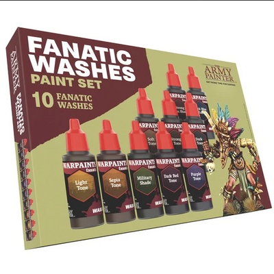 Warpaint : Fanatic Washes Paint Set