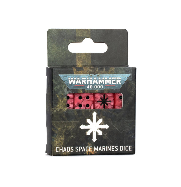 Chaos Space Marine dice set