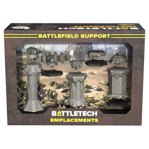 battlefield support : Emplacements