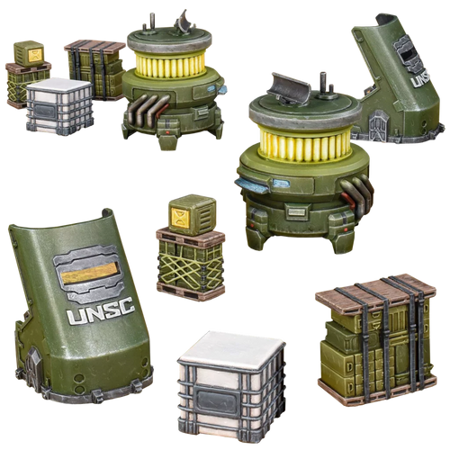 Halo : Flashpoint - UNSC scenery set