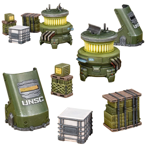 Halo : Flashpoint - UNSC scenery set