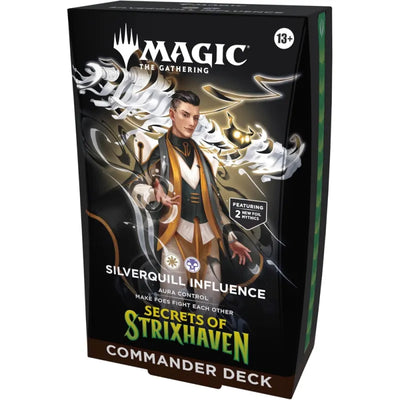 MtG: Secrets of Strixhaven commander deck - Silverquill Influence