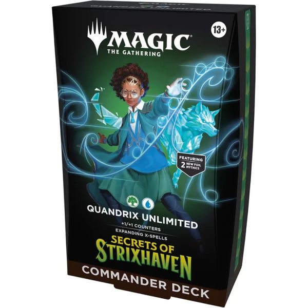 MtG: Secrets of Strixhaven commander deck - Quandrix Unlimited