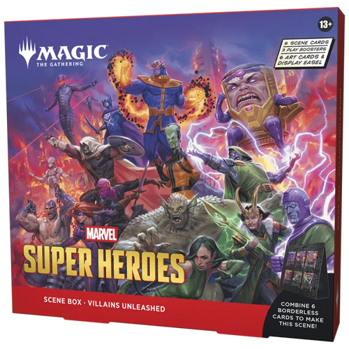 MtG: Marvel Super Heroes - Scene Box : Villains Unleashed (pre-order)
