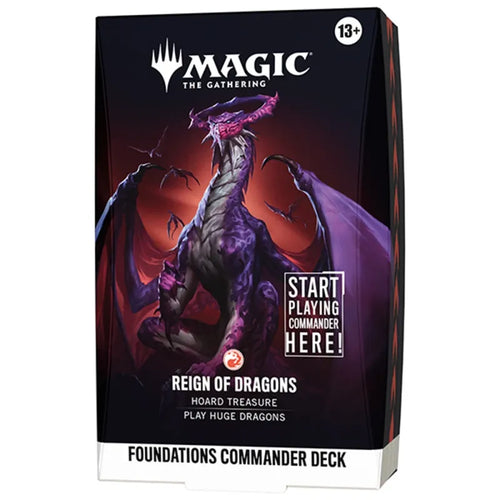 MtG: Foundations - starter commander deck : Reign of Dragons