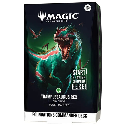 MtG: Foundations - starter commander deck : Tramplesaurus Rex