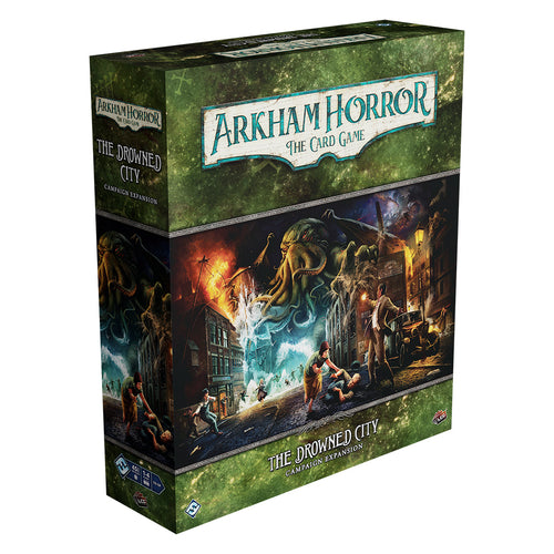 Arkham Horror TCG 84: The Drowned City - campaign expansion