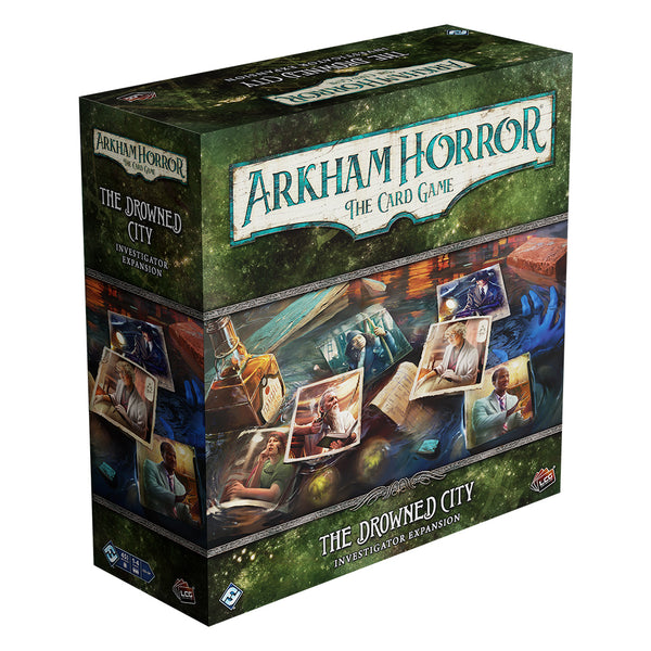 Arkham Horror TCG 83: The Drowned City - investigators expansion
