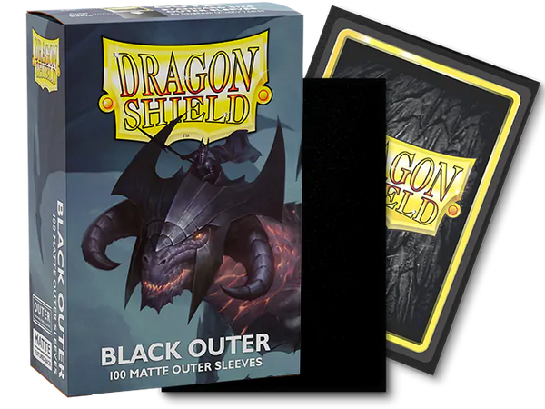 Dragon Shield:  Black Outer Sleeves