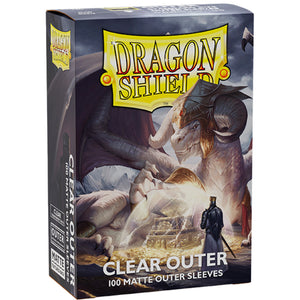 Dragon Shield: Clear Outer - matte (100)