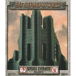 Battlefield in a box: Small Corner - Malachite