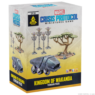 Marvel: Crisis Protocol - Kingdom of Wakanda terrain pack