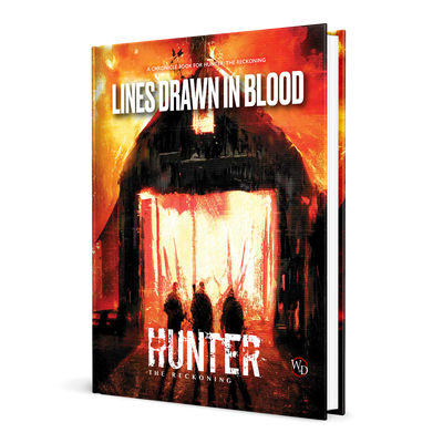 Hunter : The Reckoning RPG - lines drawn in blood