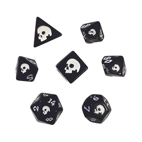 Black Death Dice Set