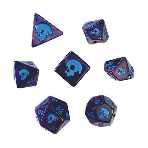 Dreadgloom Black Death Dice Set