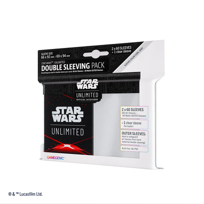 Star Wars : Unlimited - art sleeves double sleeve pack (4 options}