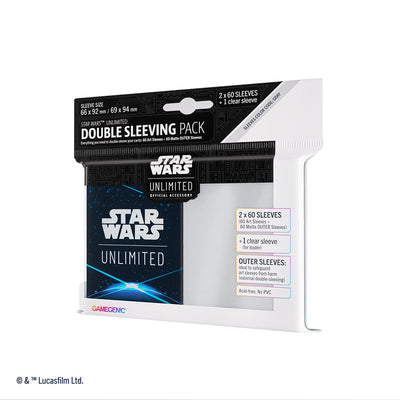 Star Wars : Unlimited - art sleeves double sleeve pack (4 options}