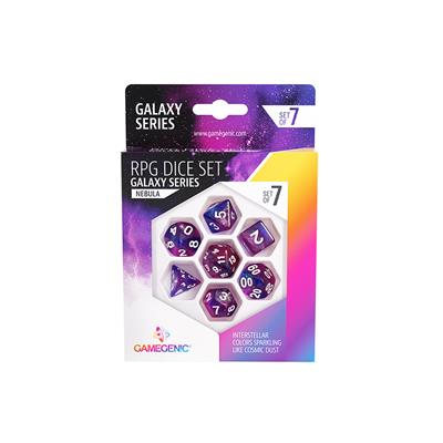 Galaxy series RPG dice set (5 color options)