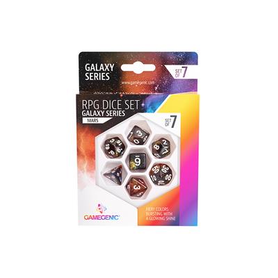 Galaxy series RPG dice set (5 color options)