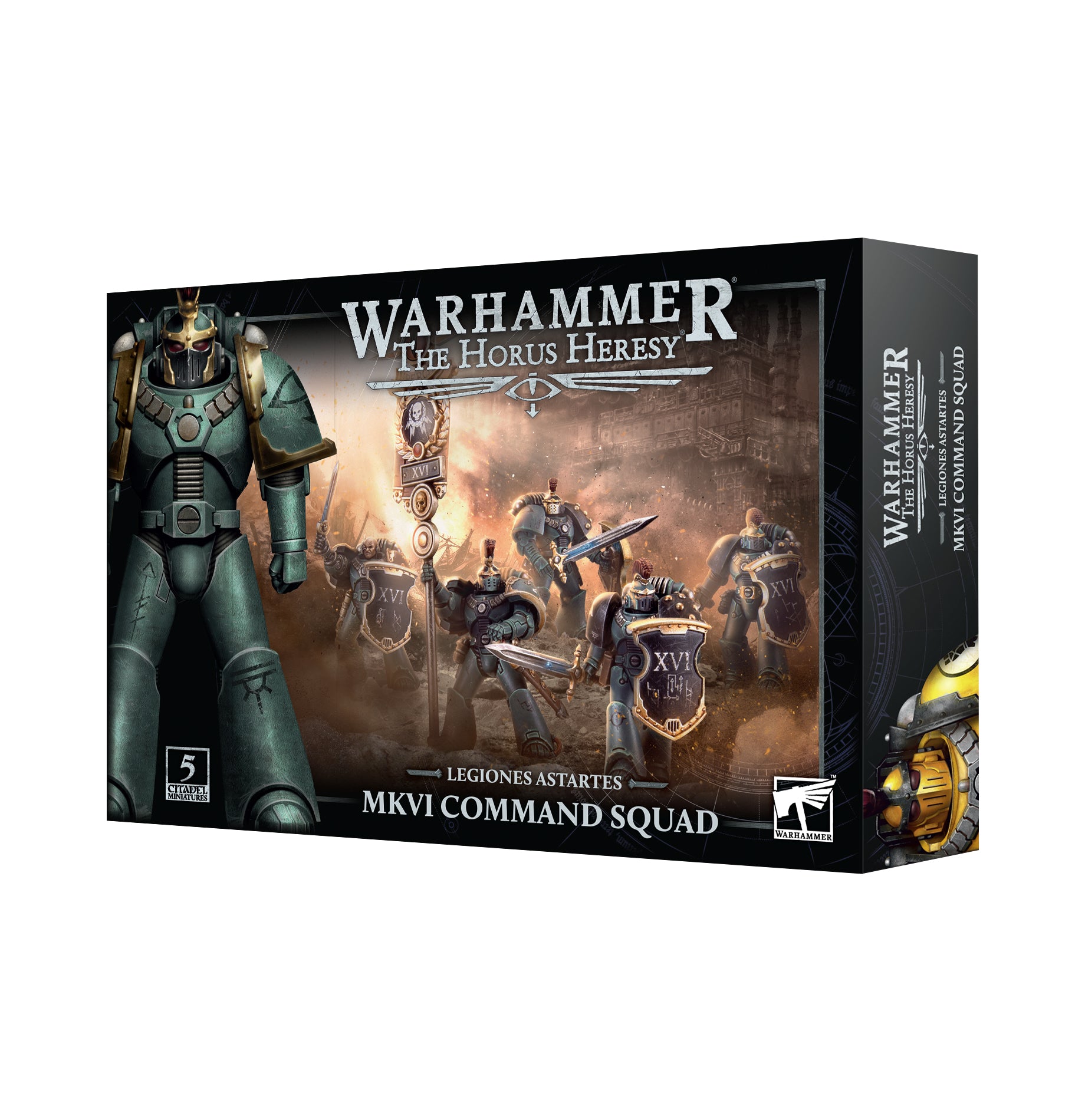 Mk VI Legion Command squad – Alpha Omega Hobby