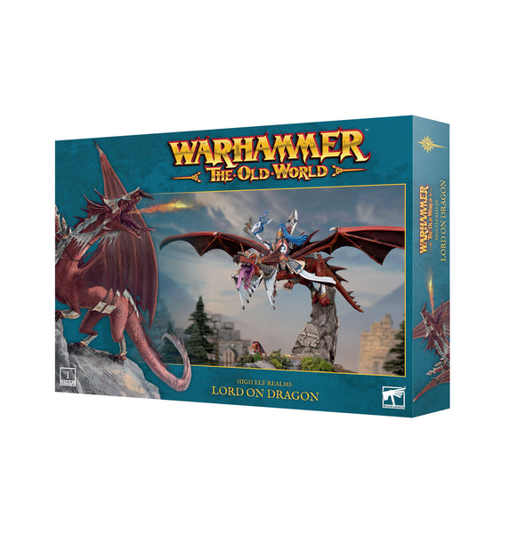 Elf Lord on Dragon