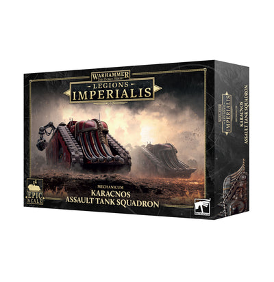Legions Imperialis - Karacnos assault tank squadron