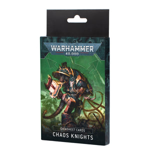 Datasheet cards : Chaos Knights