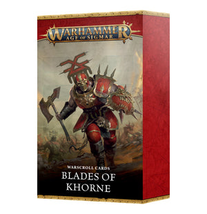 Warscroll Cards : Blades of Khorne
